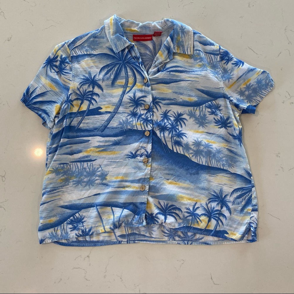 Tropical Button Down